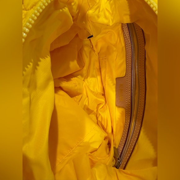 MZ Wallace Yellow Quilted Small Deluxe Sutton Women's Crossbody Bag - Picture 9 of 11